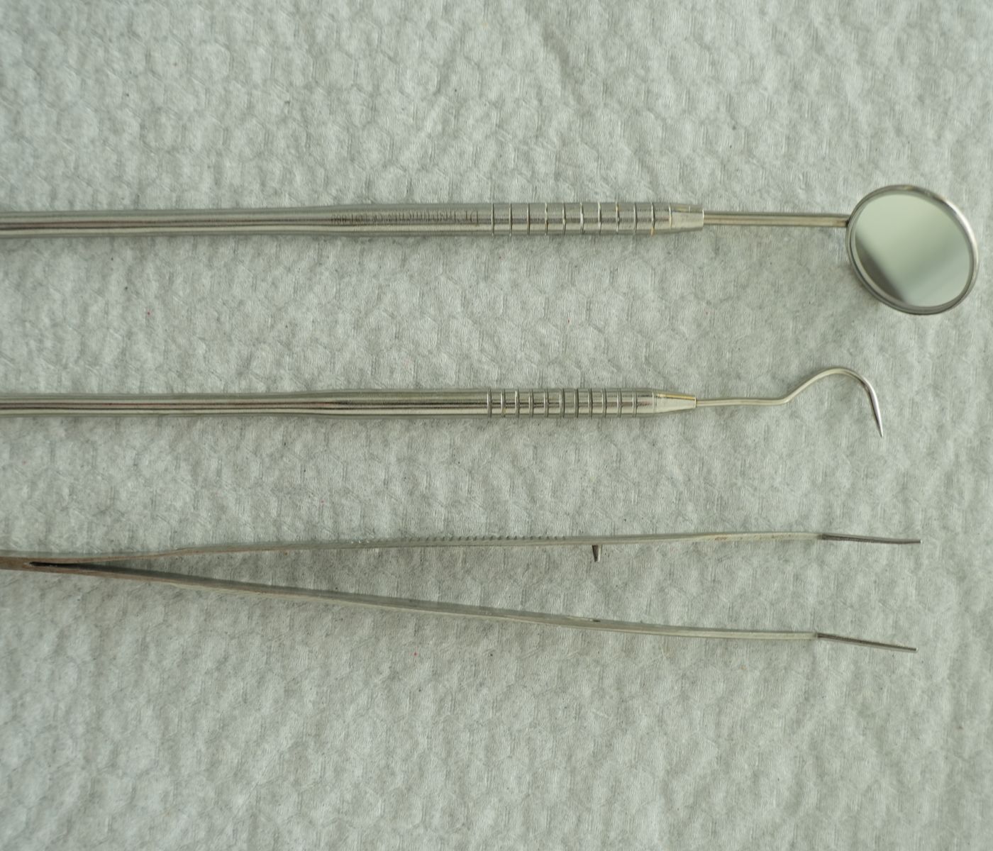 Dental instruments prepared for preventive care